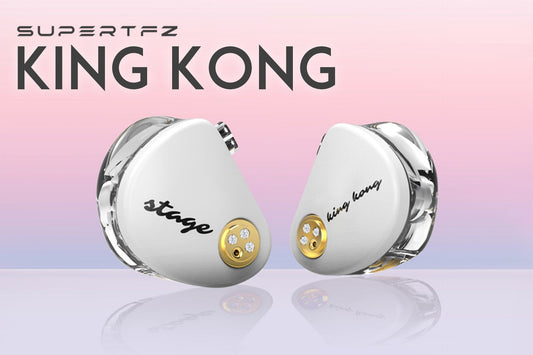 SUPERTFZダイナミック型イヤホンKING KONG販売開始