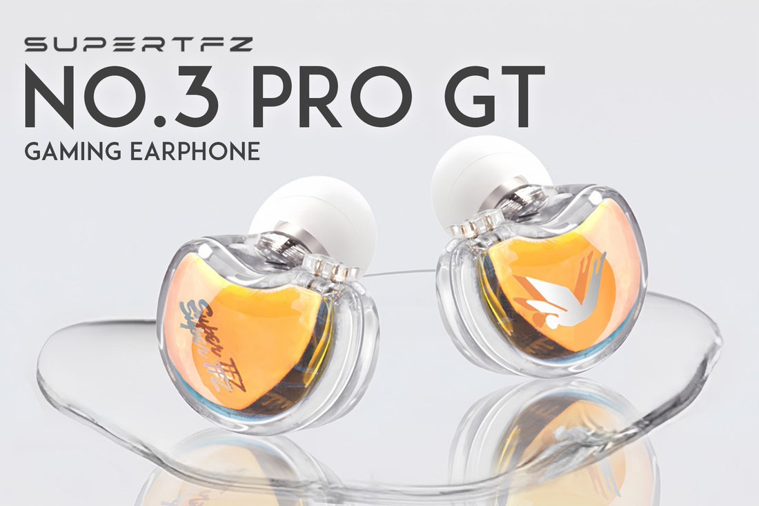 SUPERTFZゲーミングイヤホン NO.3 PRO GT販売開始